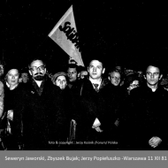 Seweryn Jaworski,Zbyszek Bujak;Jerzy Popiełuszko 11XI1981